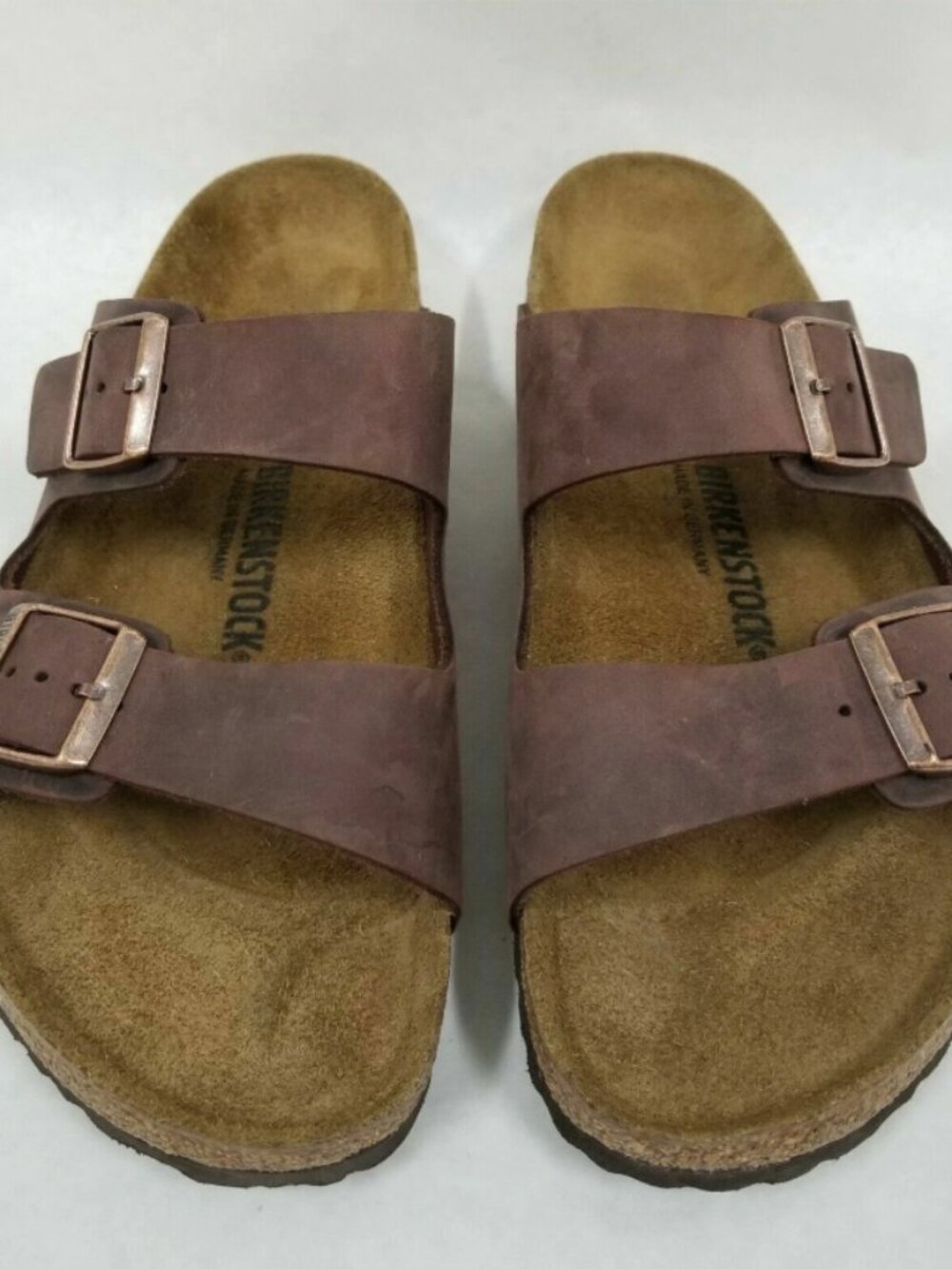 Birkenstock Arizona Habana Oiled Leather Regular Width